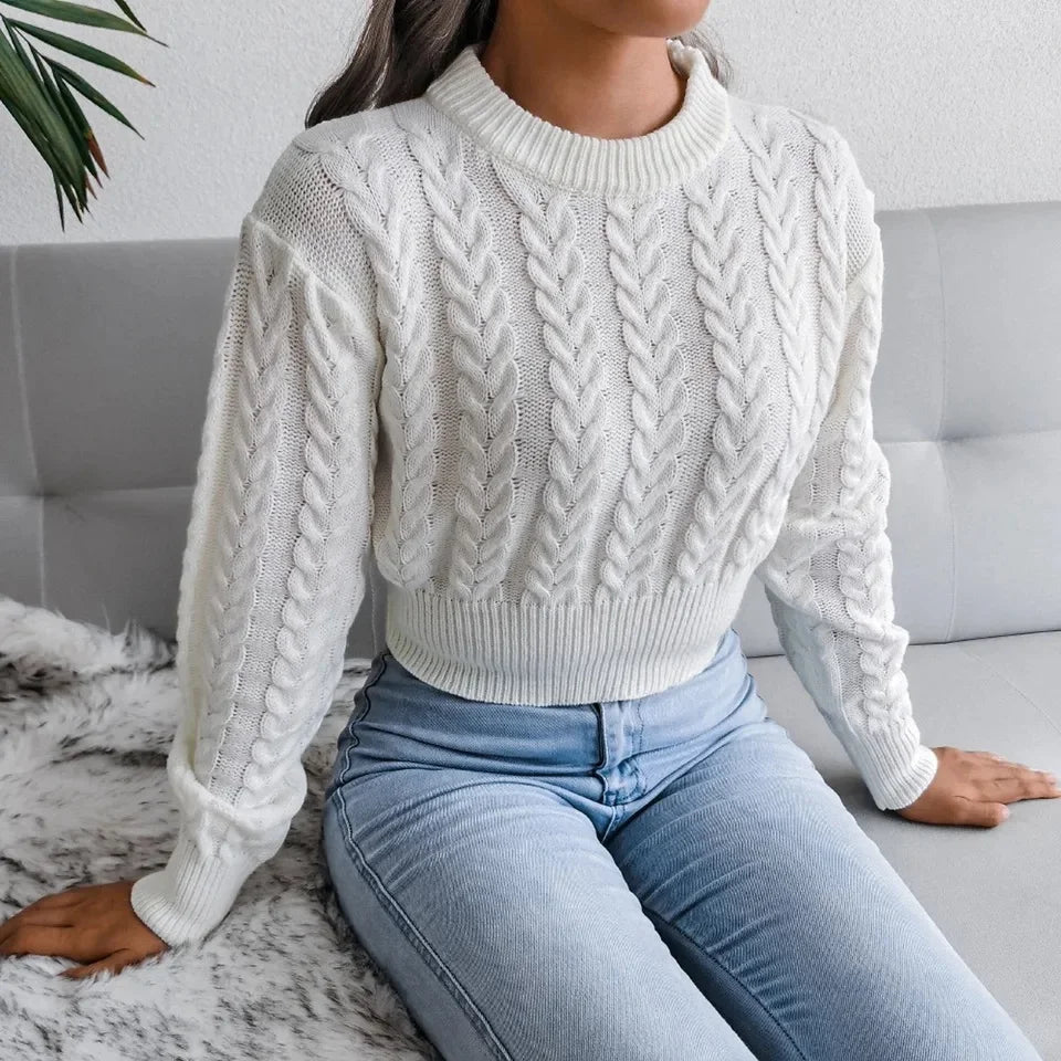 VALDIVIA - Short Knitted Sweater