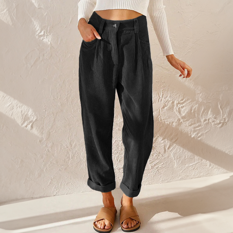 ELENA BELCCINI CASUAL CORDUROY PANTS