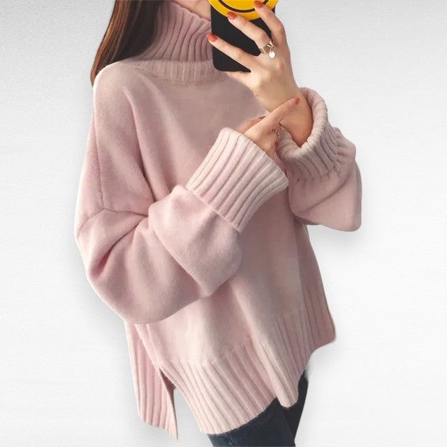 LEYLA - Turtlenuckle Knitted Sweater