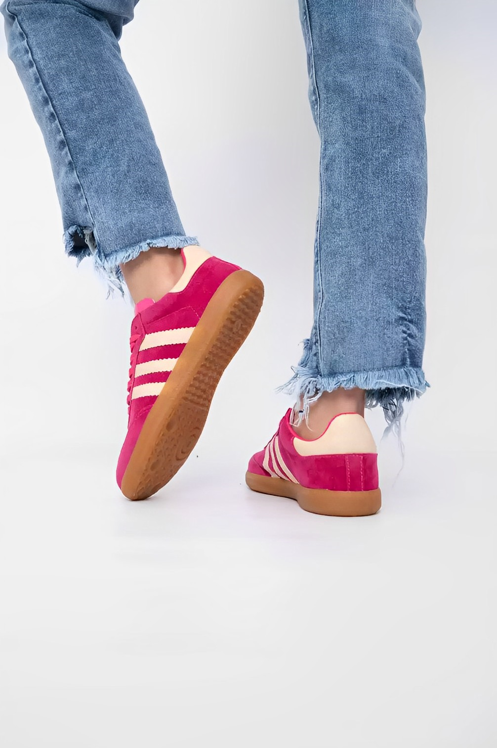 Solaris Suede Sneakers - Pink