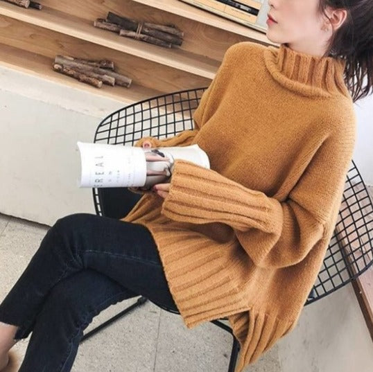 LEYLA - Turtlenuckle Knitted Sweater