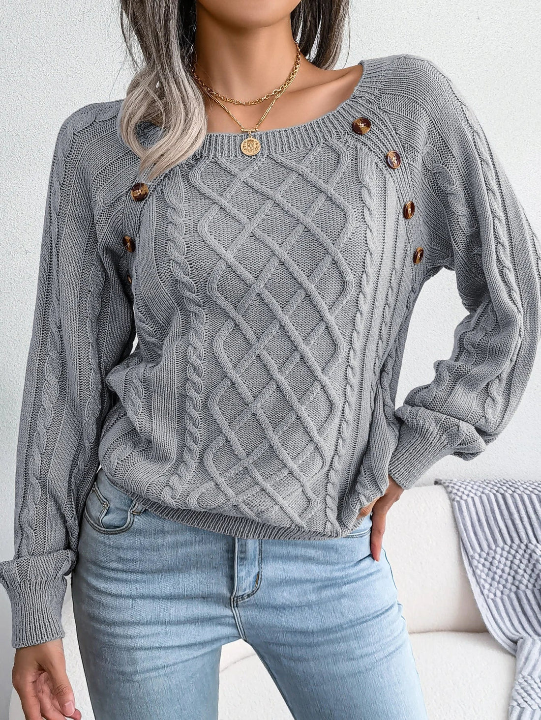 VERONA - Long Sleeve Knitted Sweater